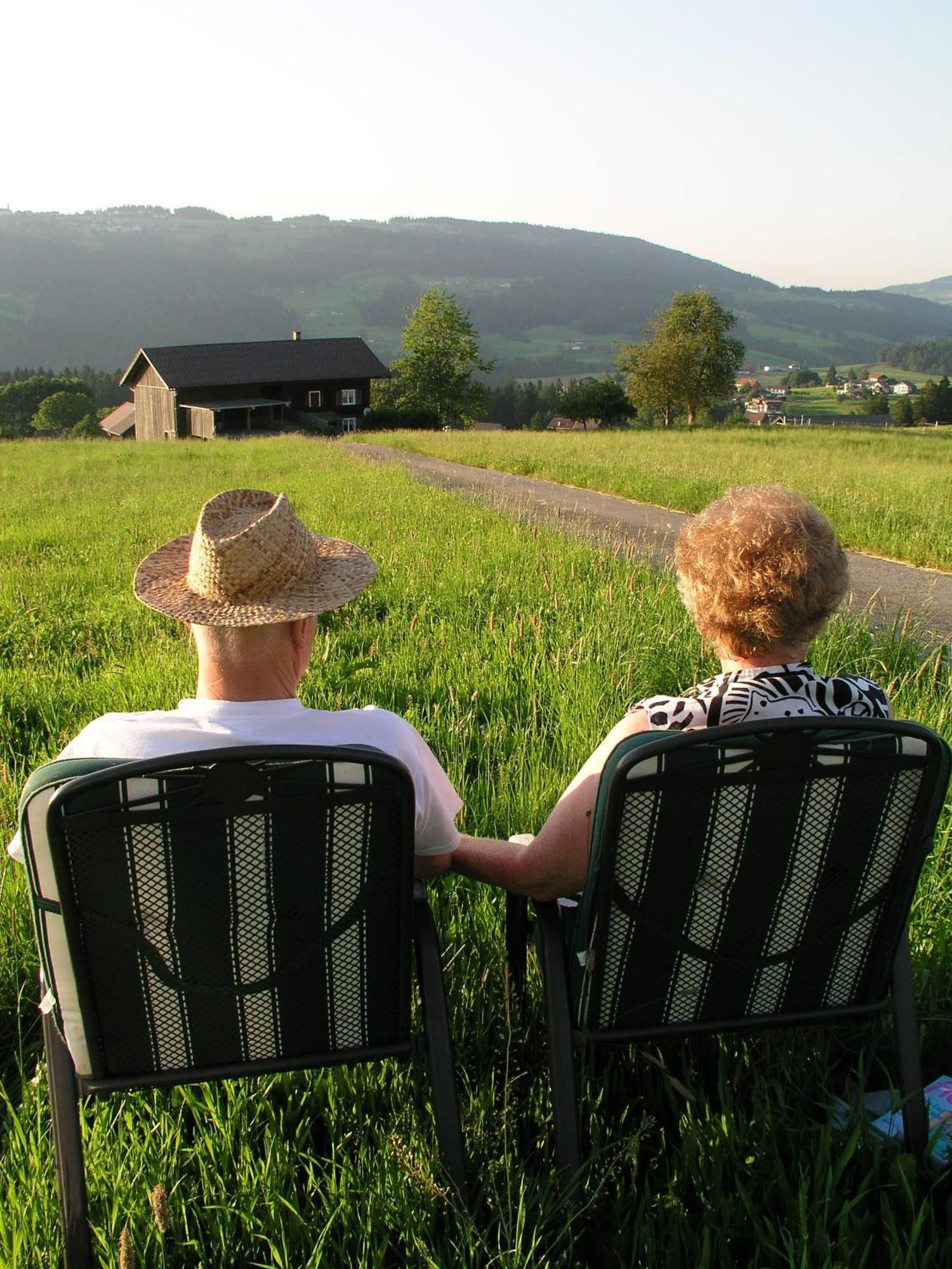 Ferienwohnungen Pension Sonnblick Krumbach  Luaran gambar